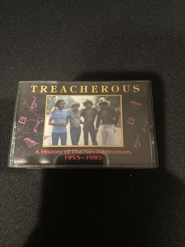 NEVILLE BROTHERS: Treacherous, A History of - Complete 2x Cassette Tape!