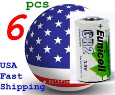 6 pcs XXX CR2 CR17355 CR15270 CR-2 Bulk 3V Lithium Battery