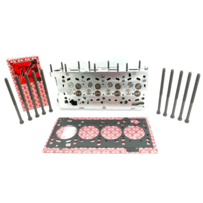 Cylinder head with valves + installation set of 2 notches for VW 2.0 TDI 04L103064J 908735 