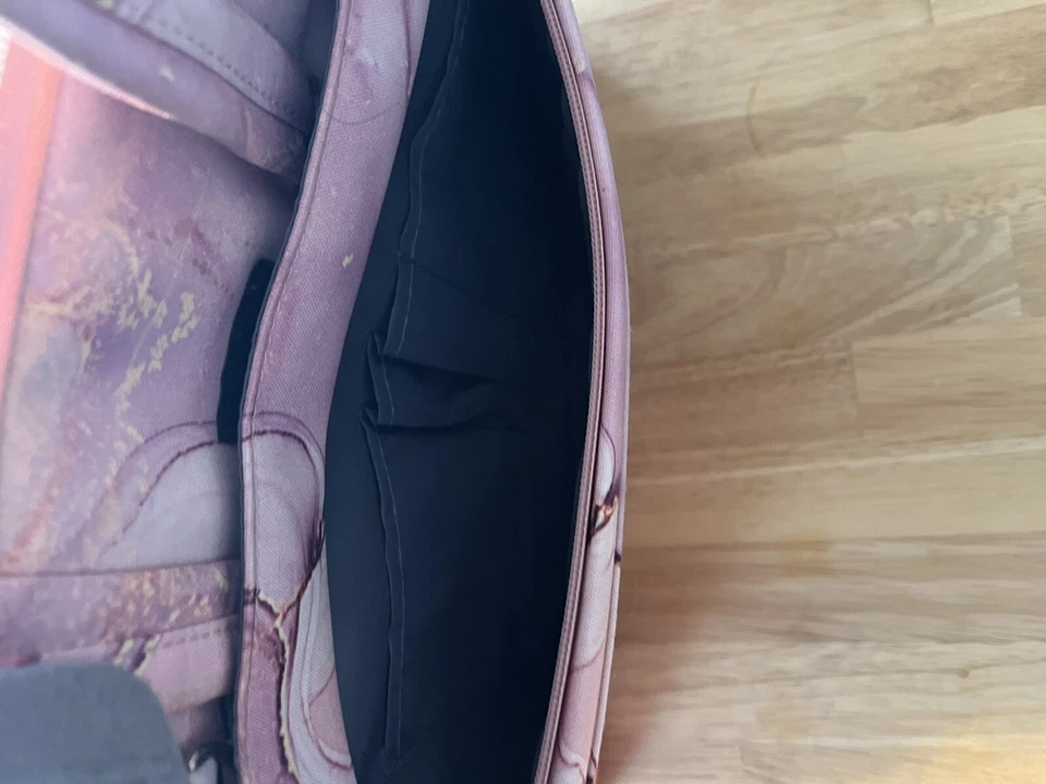 Сумка для ноутбука Mosiso MacBook Pro 16 14 дюймов чехол едва б/у розовый мрамор б/у в отличном состоянии - Изображение 4 из 4