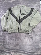 UNICOR Men's L Green Alderson Mesh Lined Jacket - Heavy Duty Work | Military Sty