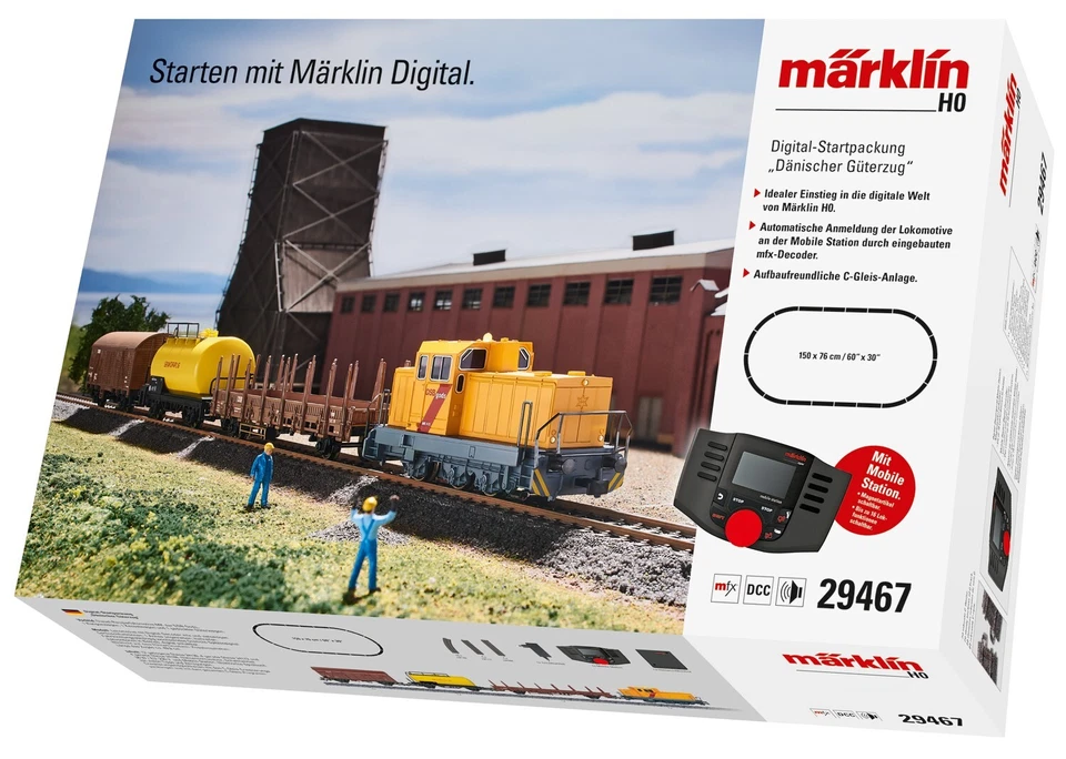 Marklin HO "Danish Freight Train" Digital Starter Set - Image 2 of 3