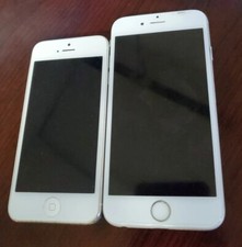 iphone lot for parts, iphone 5, iphone 6, white, parts only. A1428, A1549 parts