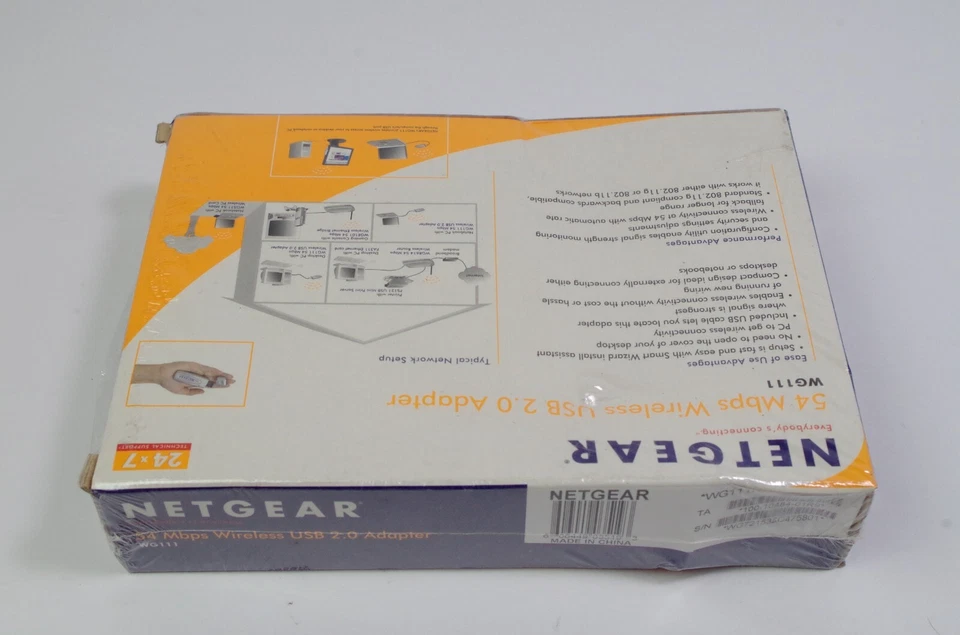 Netgear Wireless-G USB Adapter WG111 - Image 2 of 2