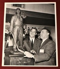 Vintage 1960's Gordie Howe Maurice Richard Original Photo Canadiens Red Wings 