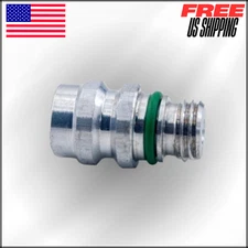 High Pressure AC Valve Service Port For GMC Chevy Select Models Upgrade Aluminum
