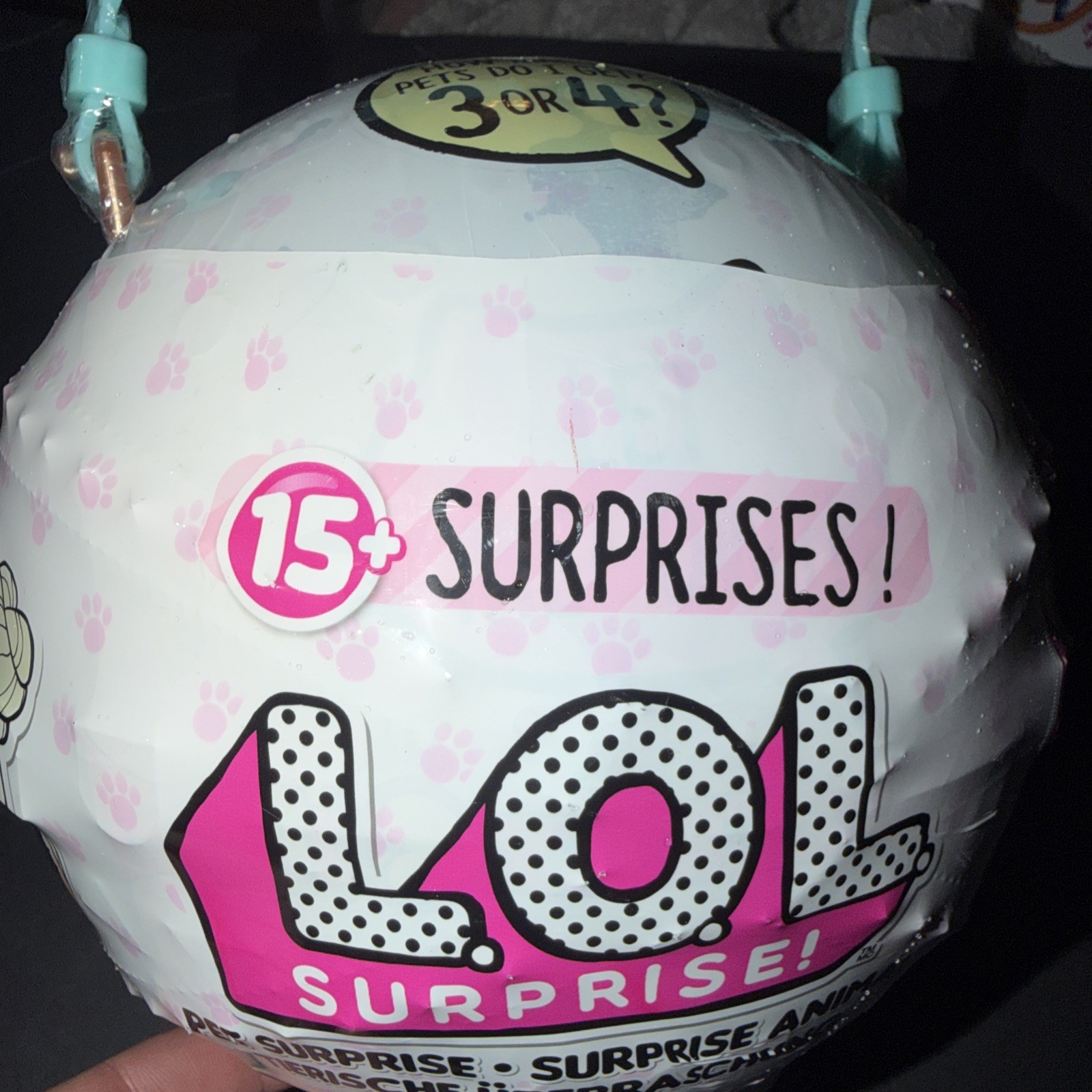 NEW LOL Surprise Biggie Pet Cottontail QT Animal w/ 15+ Surp
