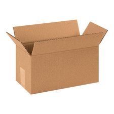 Shipping Boxes Long 12"L X 6"W X 5"H 25-Pack - Corrugated Cardboard Box for Movi