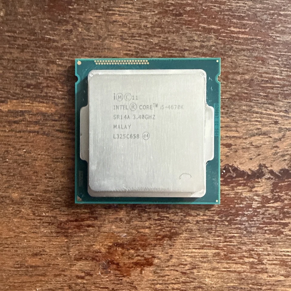 Intel Core i5-4670K 4670K - 3,4 GHz Quad-Core Prozessor - Bild 2 von 3