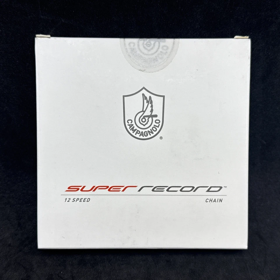 Cadena Campagnolo Super Record - 12 velocidades, 114 eslabones, plateada Foto 3 de 4