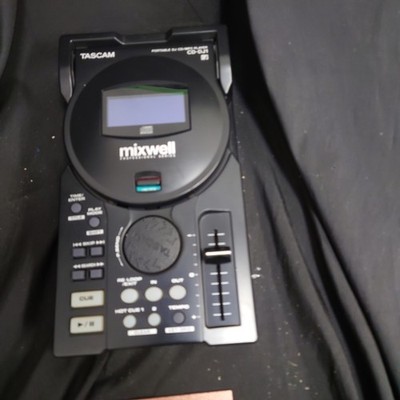 Tascam CD-DT1 Portable DJ CD Player Mixwell Digital Turntable