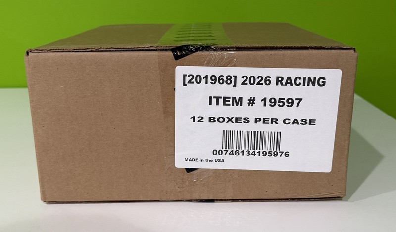 2026 Panini Select Racing NASCAR Hobby Case Factory Sealed (12 Boxes) - T3A