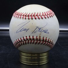 Tim Raines/Dwight Doc Gooden Signed Rawlings ONL Baseball Autograph ZJ22885