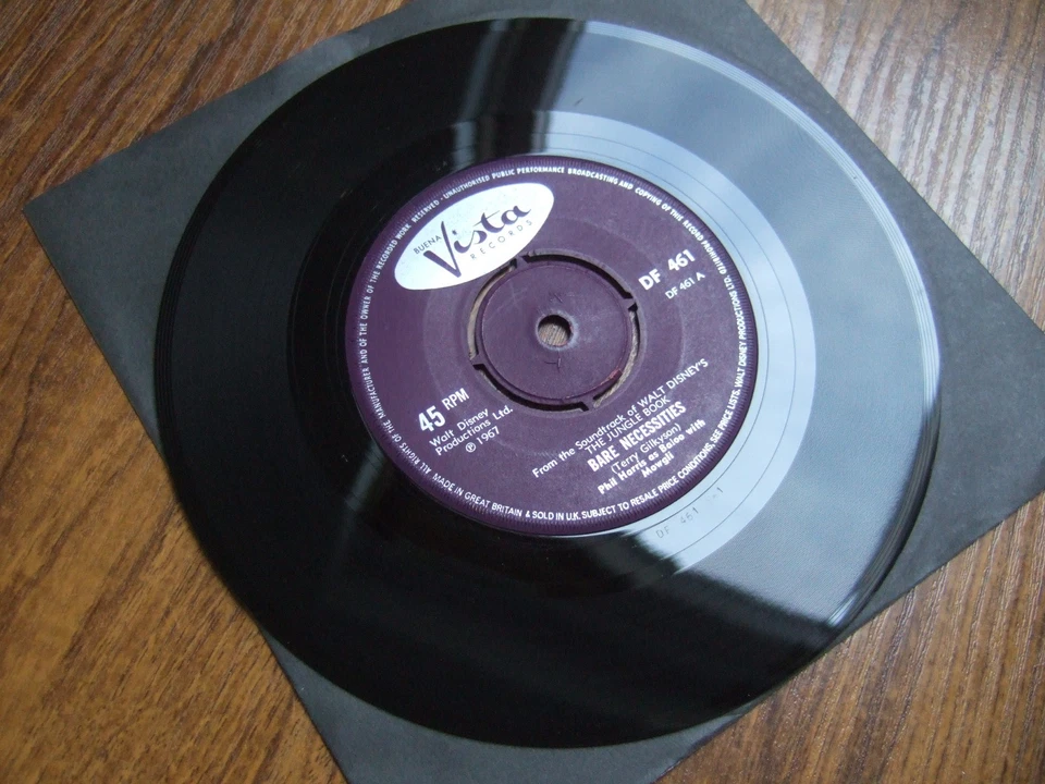 LOUIS PRIMA & PHIL HARRIS - BARE NECESSITIES - UK VISTA DF 461 / 1967 EX+ - Image 3 of 4