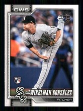 2026 Topps #167 Wikelman Gonzalez RC Chicago White Sox 59368