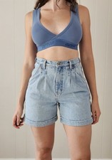 Vintage High Waisted Jean Shorts - 25" Waist