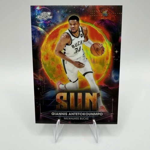 2025 Topps Cosmic Chrome Giannis Antetokounmpo Sun (RAW)