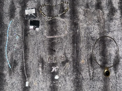 Vintage to Now Silver Tone Costume Jewelry Lot