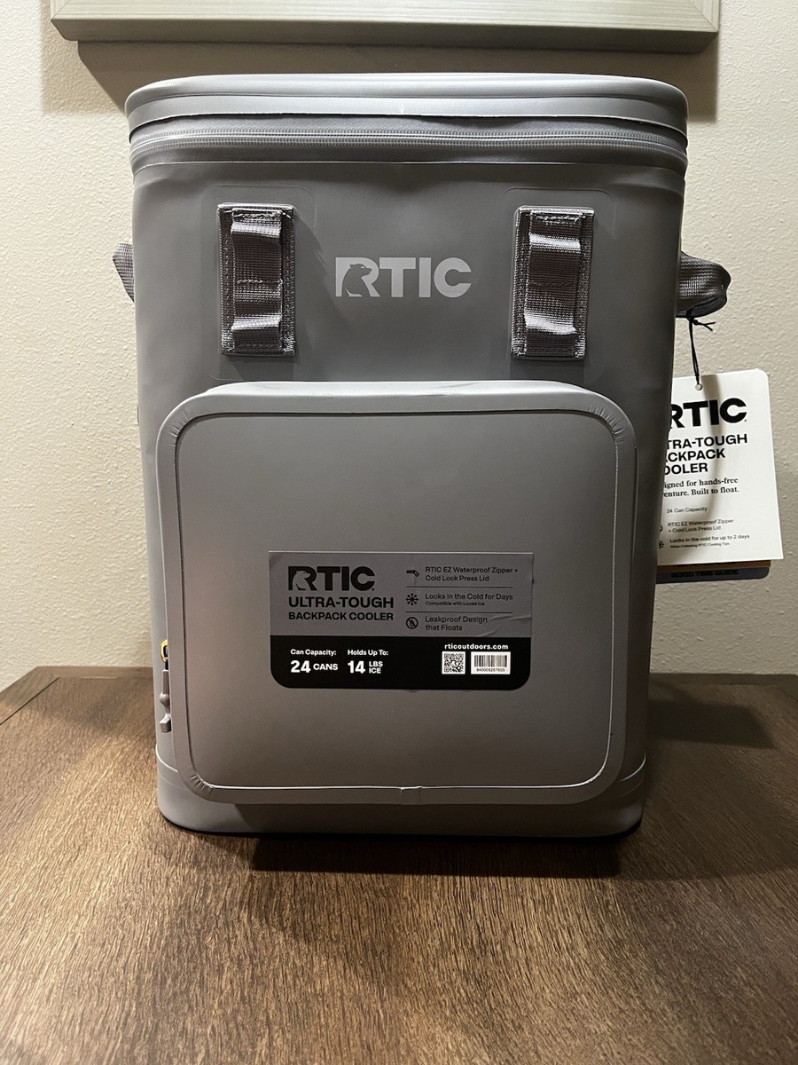 Leakproof Rtic Blue Camo Cooler RTIC 24 Can Ultra-Tough Backpack