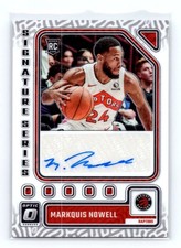 2023-24 Donruss Optic - Signature Series #SS-NWL Markquis Nowell
