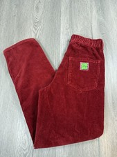Empyre Tori Red Corduroy Pants Women  s Size Small Y2K Skater Style