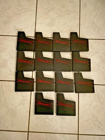 Lot of (14) Original Branded NES Dust Covers Game Case Sleeves