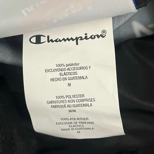 Champion UltraFuse Hooded Windbreaker Jacket Mens Medium Black GLADD Logo NWT image 6