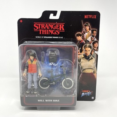 Netflix Stranger Things Will With Bike Action Figure Brand New Jazwares