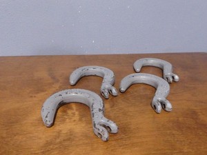 Lot of 4 Crosby 100 Grade 5/16-8 Alloy Hook
