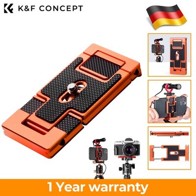K&F CONCEPT Kamerastativ Schnellwechsel-Montageplatte Arca Swiss Kompatibel DE