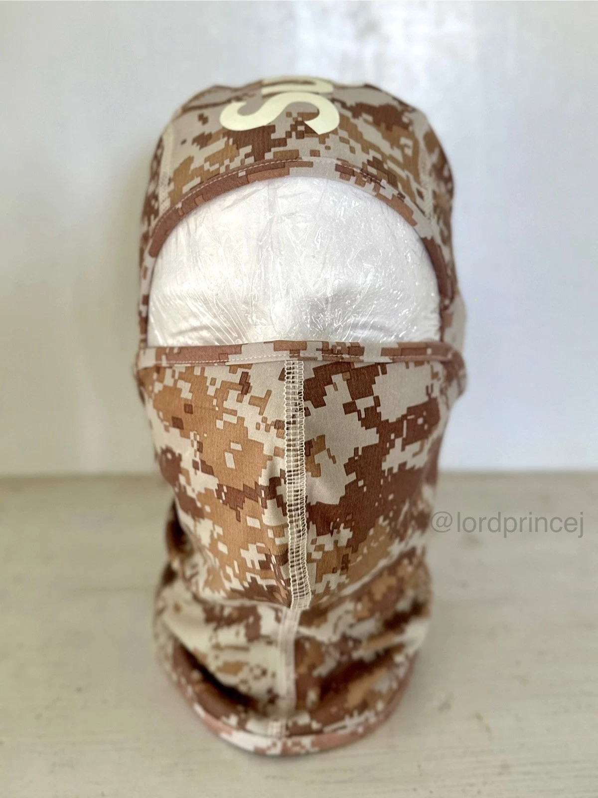 🥷🏾✅SUPREME ✅🥷🏾 HEAT REACTIVE DIGI CAMO BALACLAVA SHIESTY TAN