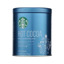 Starbucks Milk Chocolate Hot Cocoa Tin 7 oz – Rich & Creamy Holiday Treat 🍫☕🎄