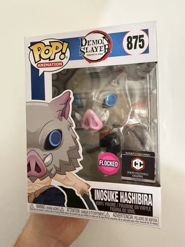 Funko Demon Slayer Inosuke Hashibira (Flocked) - Chalice (Exclusive) #875