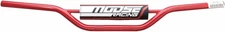 Moose Racing 7/8in. Carbon Steel Handlebars - ATV-Hi - Red - 0601-4987
