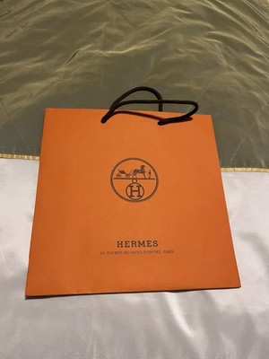 Hermes Tüte Aus Papier Paris Authentisch Packung Authentisch
