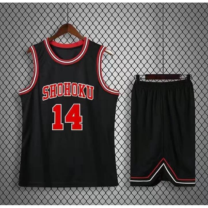 SLAM DUNK SHOHOKU Slam Dunk Uniform Basketball Jersey Set/Size L