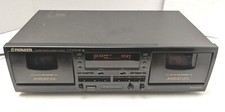 Pioneer CT-W404R, 2 Head Stereo Double Cassette Deck Read Details Before Buy