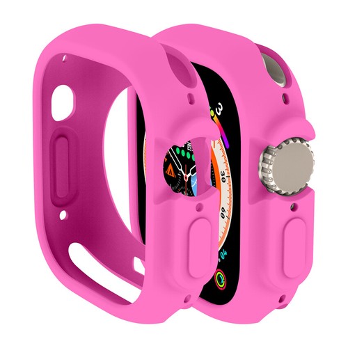 For Apple Watch Ultra2 Ultra 49mm TPU Bumper Soft Cover Shell Frame Candy Case - Zdjęcie 25 z 29