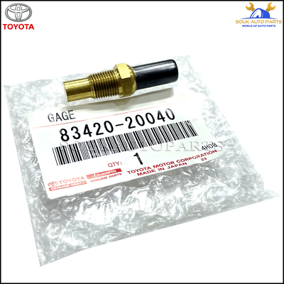 83420-20040 Genuine Toyota GAGE ASSY, WATER TEMPERATURE SENDER OEM
