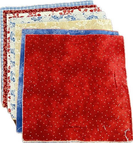 CHOOSE: 2 LAYER CAKES! 10"sq. USA Land of Free; Quilter's Gdn 4 Your Next Quilt! - Picture 13 of 16