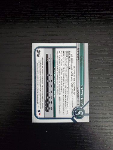 Harry Ford - 2022 Bowman Chrome Prospect Mojo Refractor ON-CARD AUTO - Picture 2 of 2