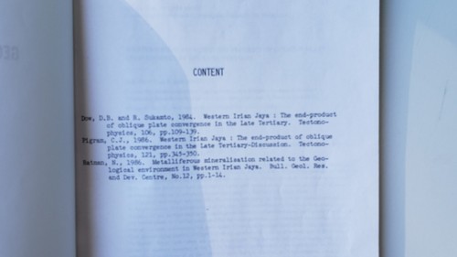 Geoscientific Data Package, Irian Jaya, Indonesia Geological, Rare geology - Picture 9 of 13