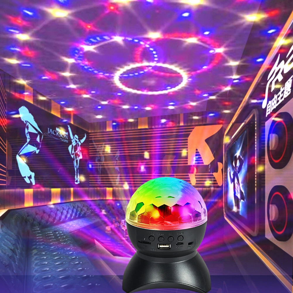 Disco Ball Party Light USB Charging RGB Show Lamp for Home Dance