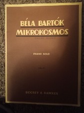 Sheet music, Bela Bartok Mikrokosmos Piano So...