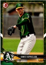2018 Bowman Prospects CAMO (retail) #BP44 James Kaprielian - Oakland Athletics