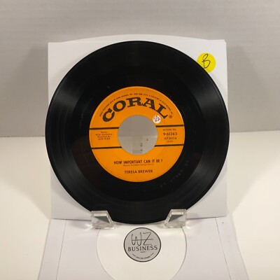 Teresa Brewer   How Important Can It Be? / Pledging My Love Coral   9-61362
