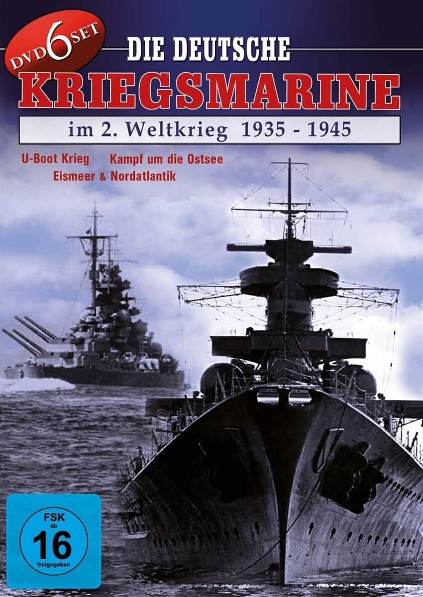 Die Deutsche Kriegsmarine (DVD) Schlachtschiffe U-Boote 2. Weltkrieg