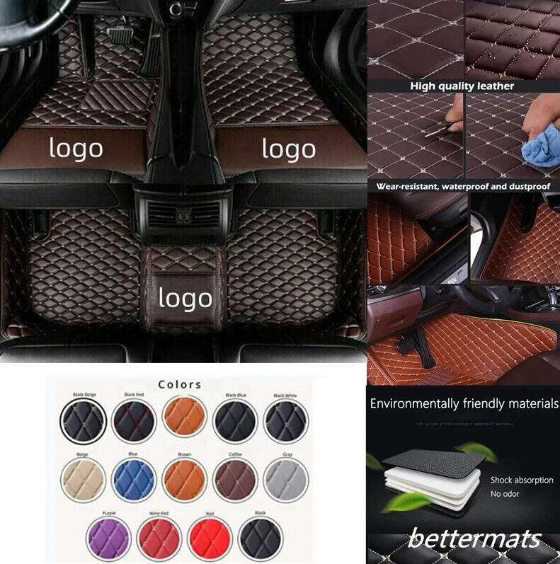 Luxury For Cadillac Escalade ESV-EXT Auto Liner Carpets Custom Car Floor Mats - Image 3 of 4