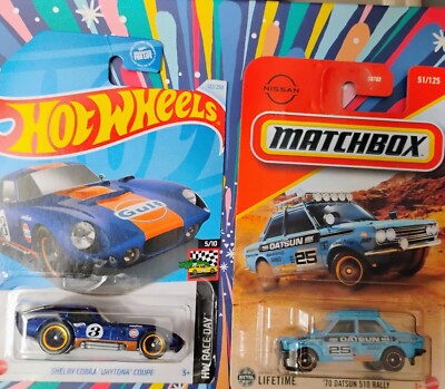 Custom Gulf Livery Diecast 1/64th cars, VW, Datsun, Chevy