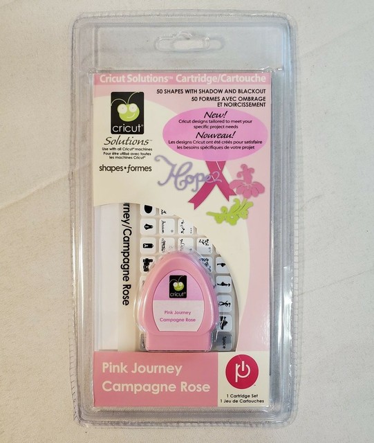 Cricut *pink Journey* Cartridge Breast Cancer Awareness Month Survivor